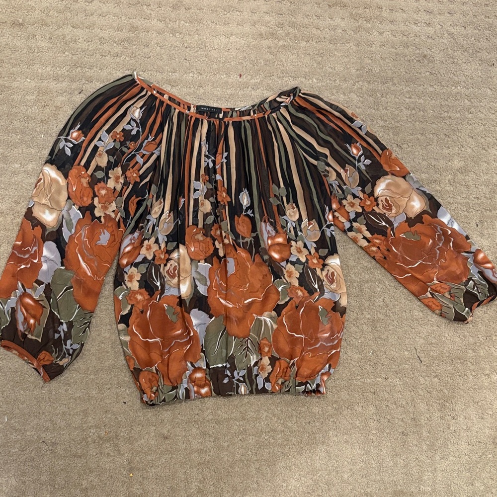 3 patterned shirts-XS/S